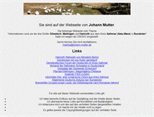 Tablet Screenshot of johann-mutter.de